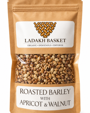 Roasted Barley with Apricot & Walnut Kernel