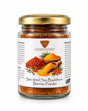 Sun-Dried Sea Buckthorn Berries Powder